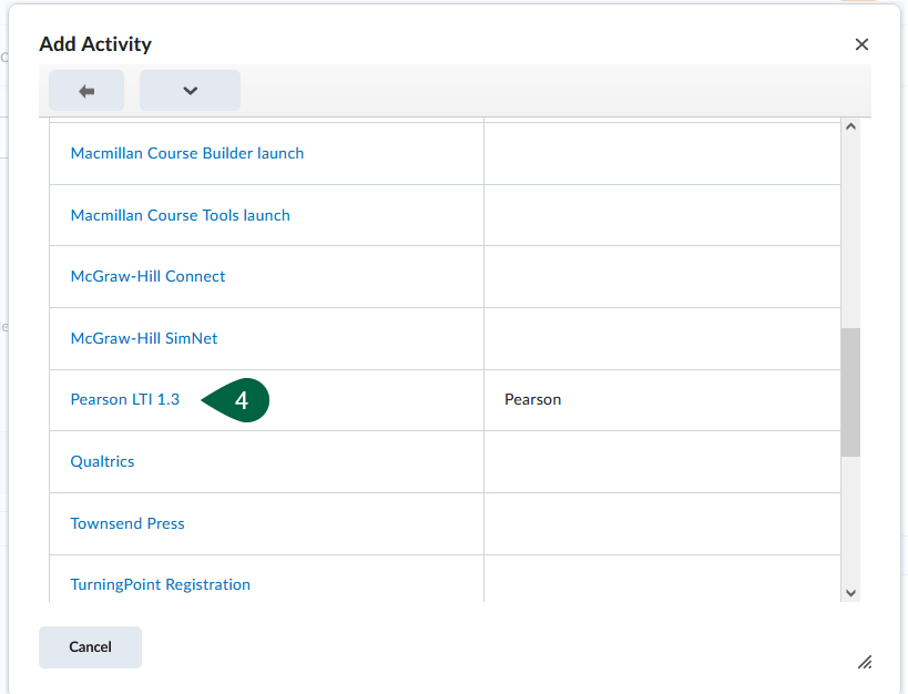 How do I add Pearson MyLab 1.3 to my course