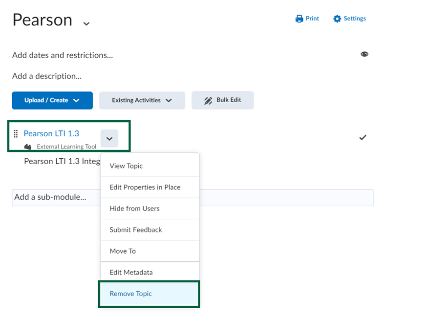How do I add Pearson MyLab 1.3 to my course