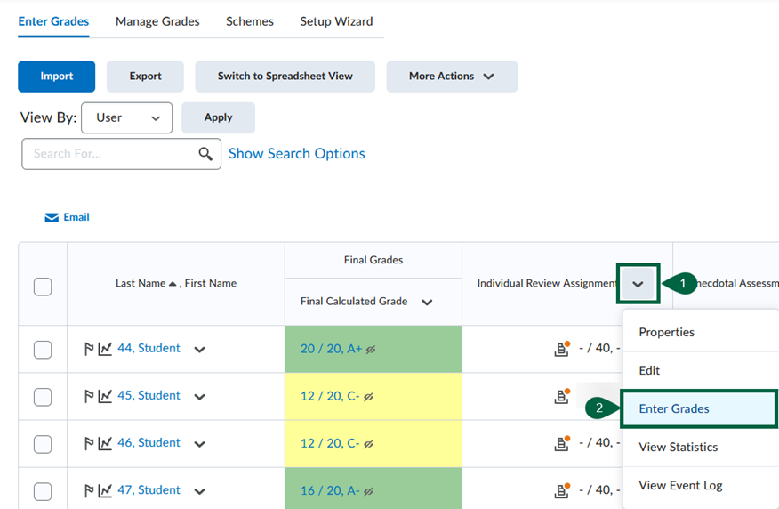 how-to-enter-grades